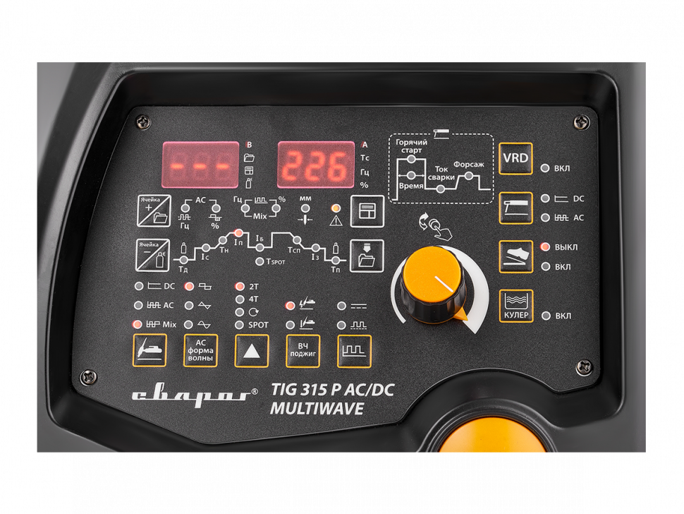 Сварочный инвертор Сварог PRO TIG 315 P AC/DC MULTIWAVE (E202)