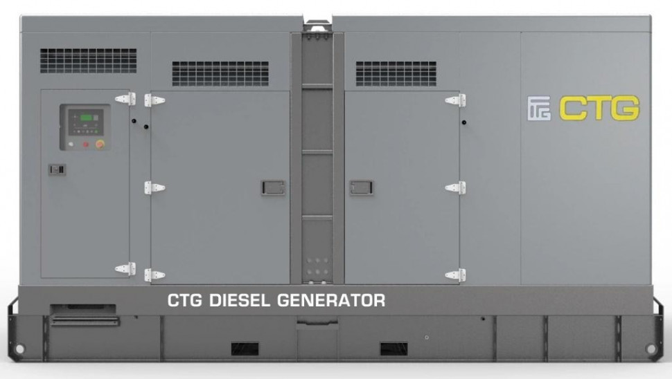 Дизельный генератор CTG 220C в кожухе