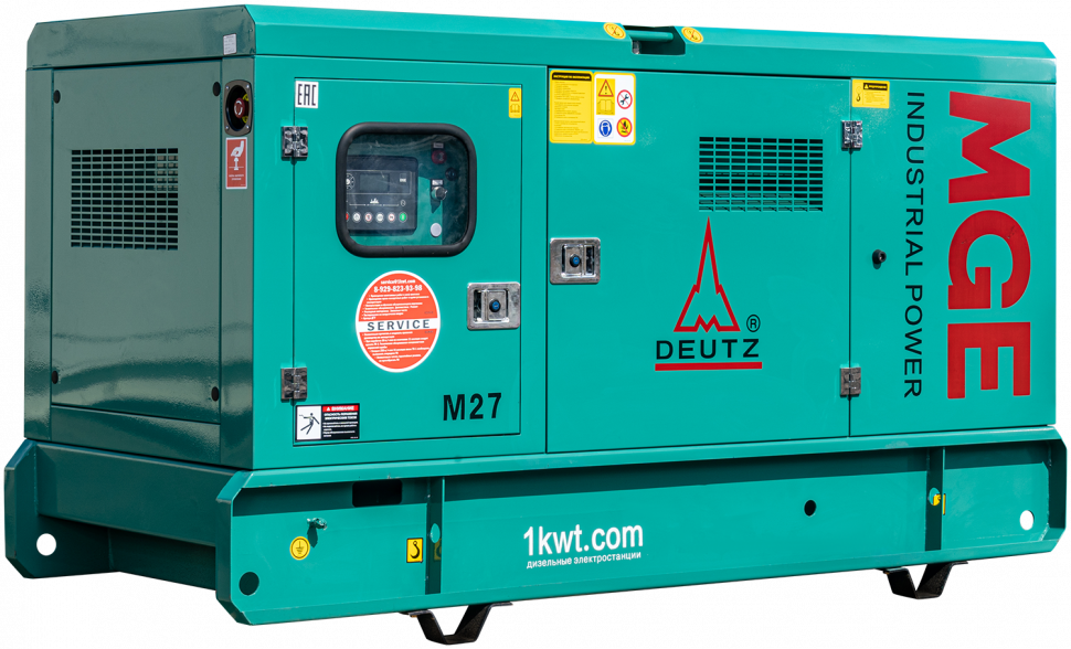 Дизельный генератор MGEp200DZ в кожухе