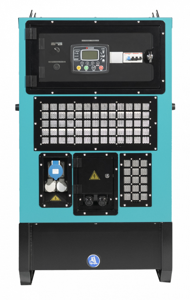 Дизельный генератор Genbox KBT16T-S в кожухе